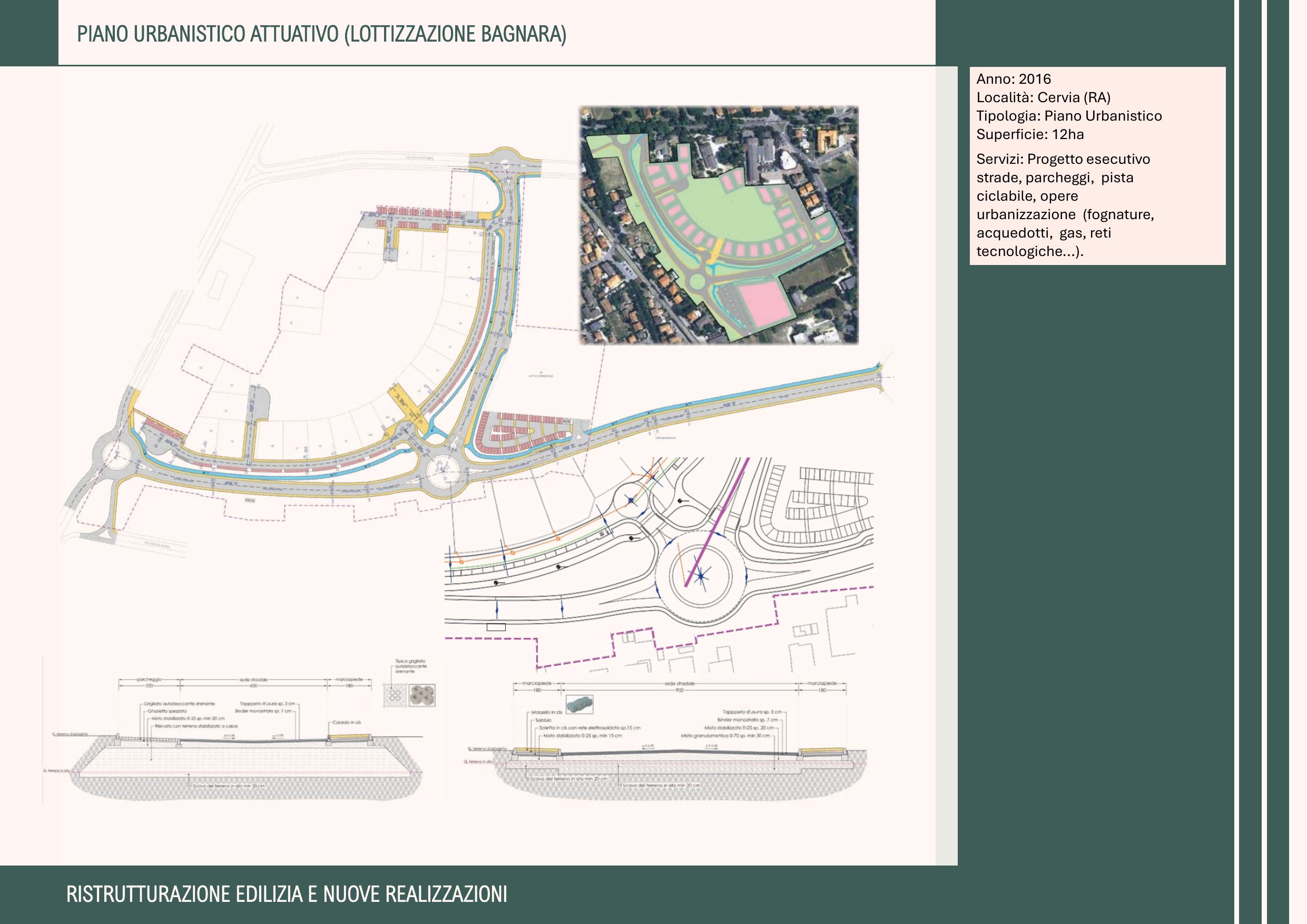 Scheda progetto — Piano urbanistico attuativo — Lottizzazione Bagnara