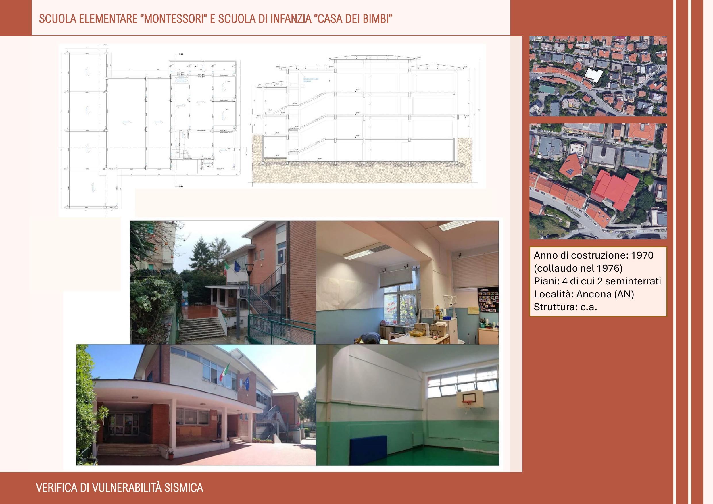 Scheda progetto — Scuola «Montessori» e «Casa dei Bimbi»